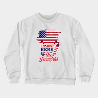 4th of July - Independence Day T-Shirt Crewneck Sweatshirt